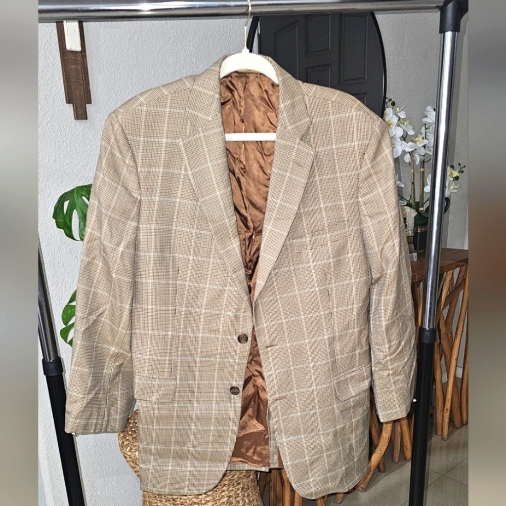 BROOKS BROTHERS 346 MADISON FIT MEN'S JACKET BLAZER SZ 43R